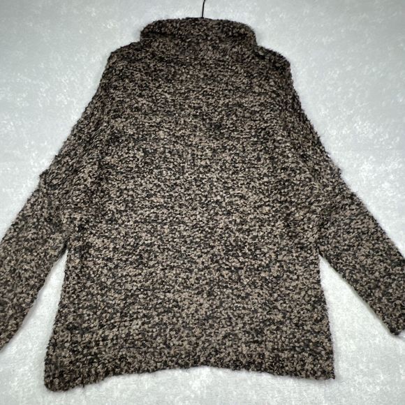 Free People Brown Black She’s All That Sweater Alpaca Blend Turtleneck Women XS - Picture 1 of 14